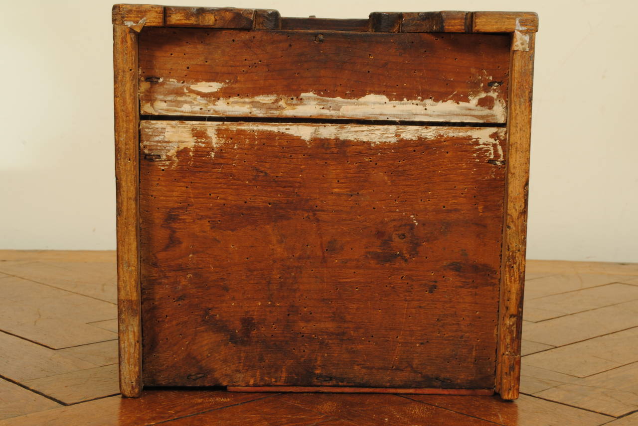 Italian Baroque Walnut Paneled Box, 17th Century 3