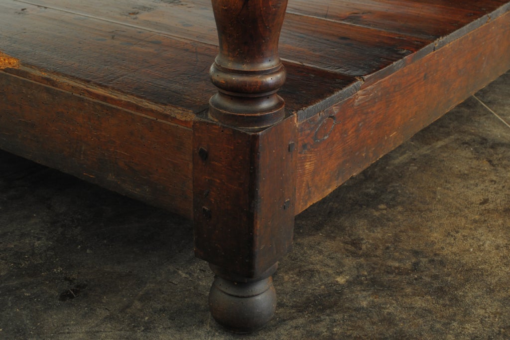Enormous French LXIII Style 19th Cen Pine/Cherry Draper's Table 4