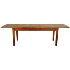 Antique A French 19thCen. Cherrywood and Pinewood Farm / Dining Table