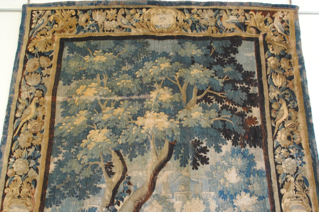 A Flemish Wool Tapestry, Oudenaarde, 17th century