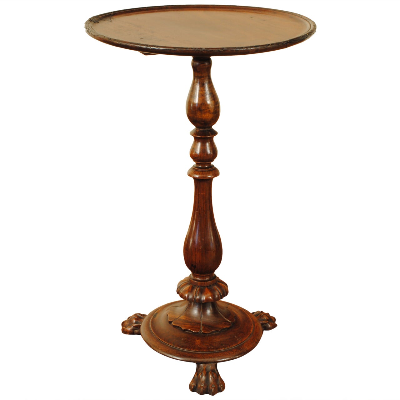 English William IV Style Mahogany Pedestal Table