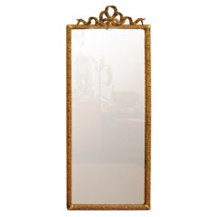 A Tall French Neoclassical Gilt-Gesso Mirror, 19th Century