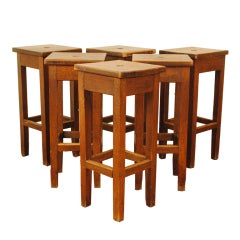 Antique A Set of 19th Century French Neoclassical Style Stools