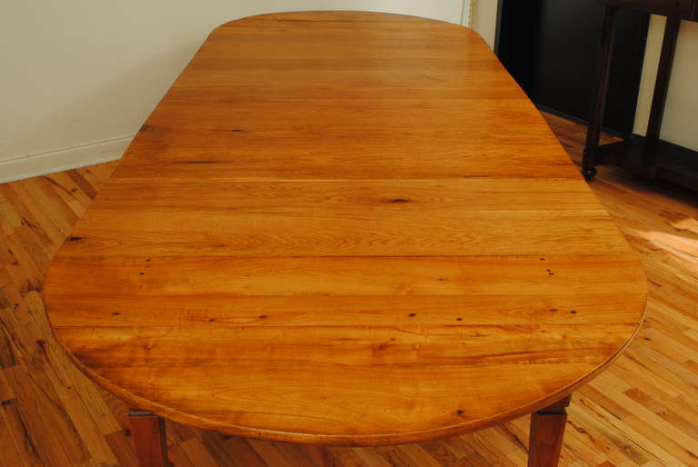 A French Directoire Style Cherrywood Extension Dining Table