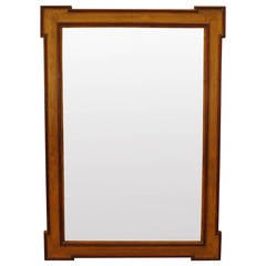 Massive Italian Baroque Style, Painted Frame with Four Antiqued Mirror Plates 5