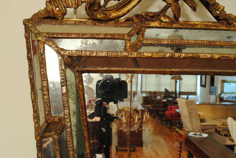 Carved Giltwood Venetian Mirror 4