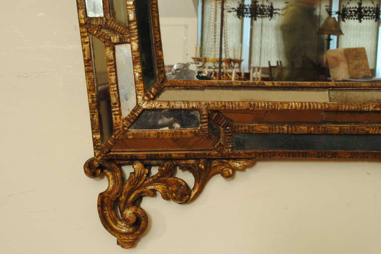 Carved Giltwood Venetian Mirror 5