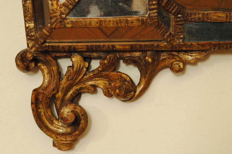 Carved Giltwood Venetian Mirror 6
