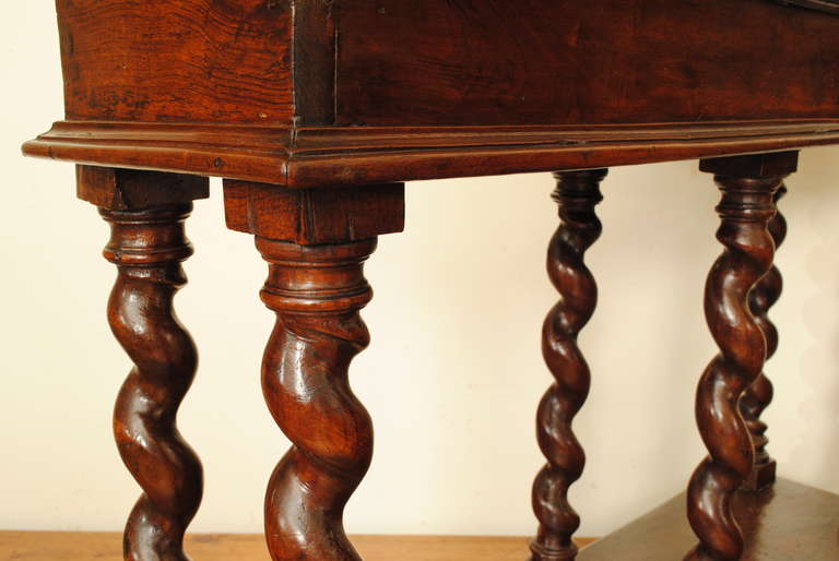 An Italian Early 18th Century Walnut Console 3