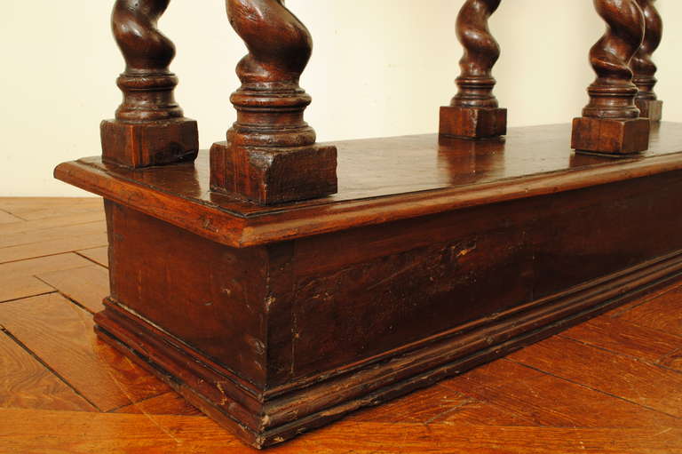 An Italian Early 18th Century Walnut Console 5