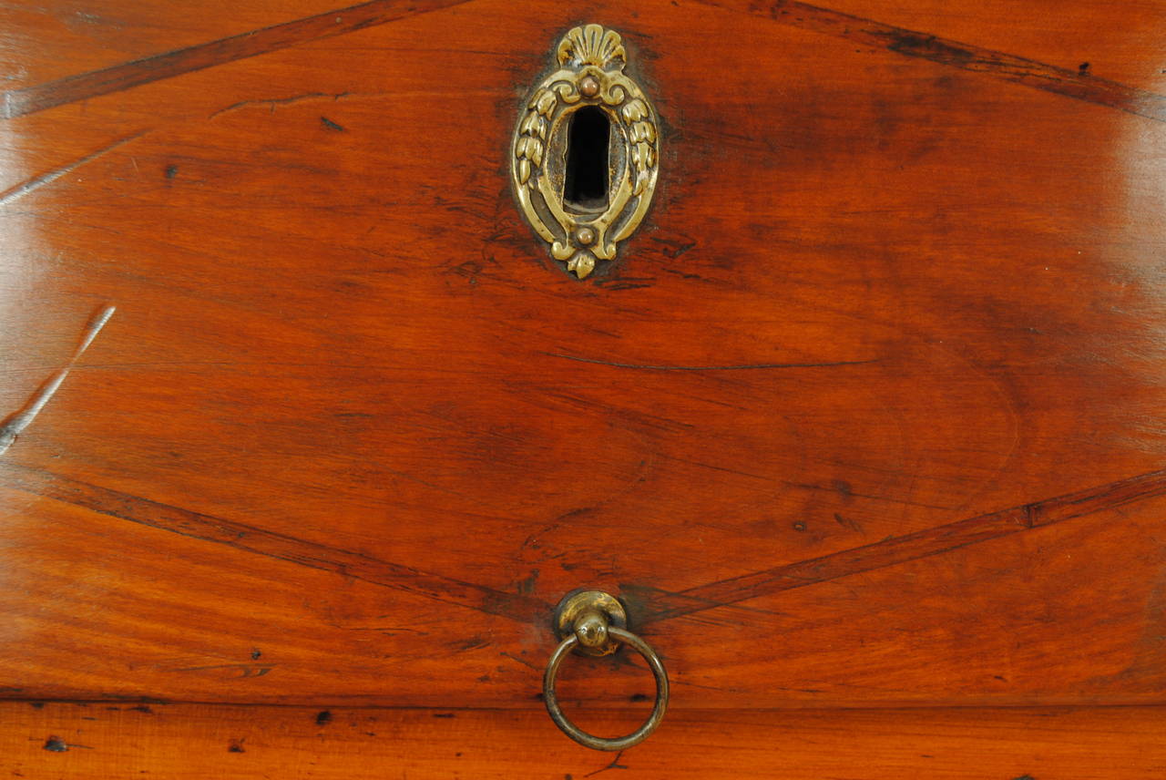 French Louis XV Period Fruitwood Semainier, Mid-18th Century 2