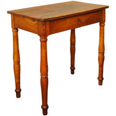 Antique Louis Philippe One-Drawer Table