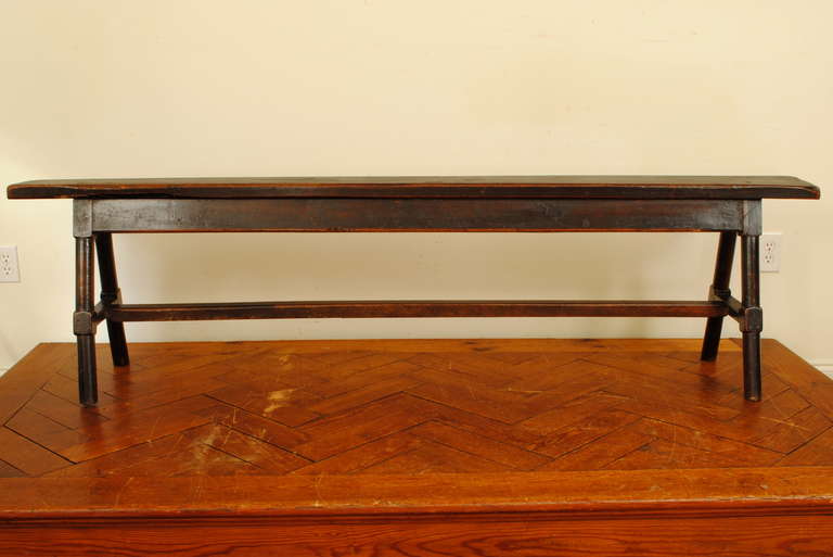 Pair of Walnut Benches, France, Early 19th Century