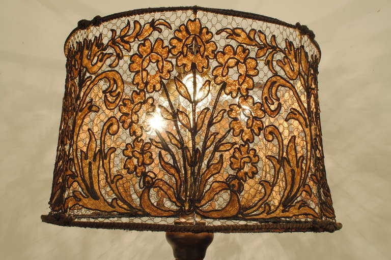 baroque lamp shade