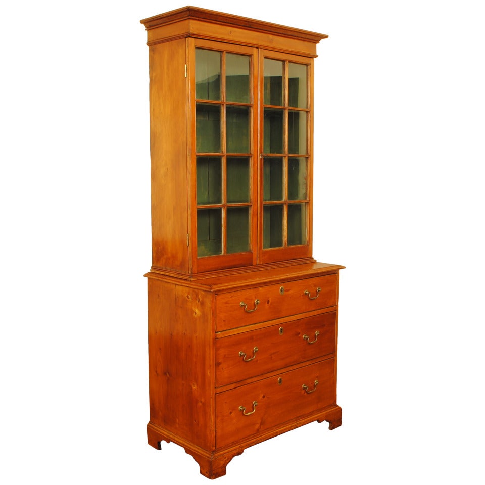 Portuguese Bibliotheque, Polished Pine