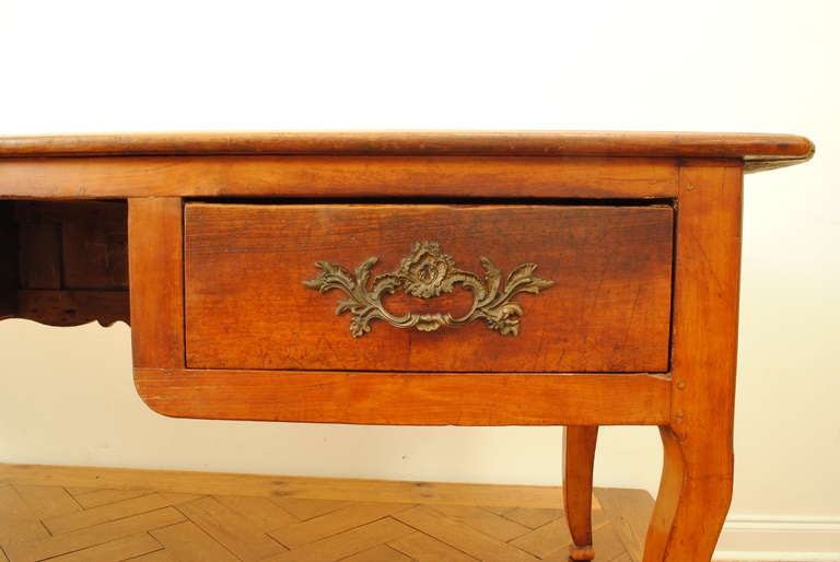 Louis XV An 18th Century French Provincial LXV Period Cherrywood Beaureaplat