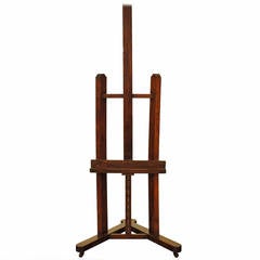 French Triangular Painter's Easel from the Turn of the 20th Century