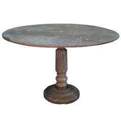An Early 19th Century French Fossilized Marble Center Table