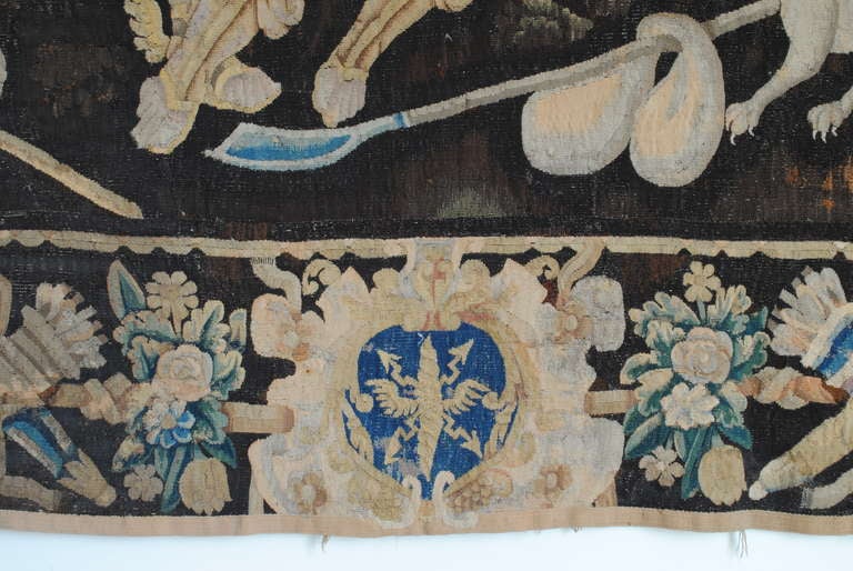18th Century and Earlier 17th Century Flemish Tapestry, 