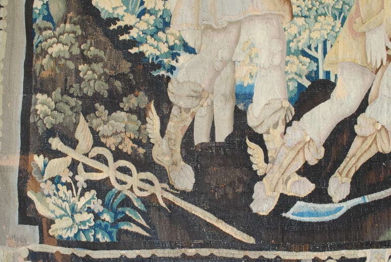 Baroque 17th Century Flemish Tapestry, 