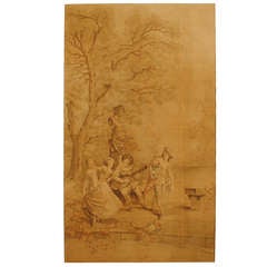 A Louis XVI Style Aubosson Style Panel
