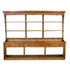 Antique A Provincial Pine Welsh Cupboard