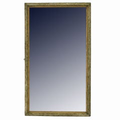 An Italian Neoclassical Faux Marble Painted Mirror