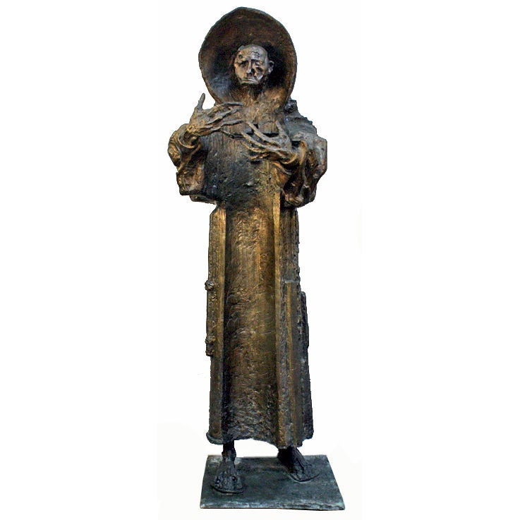 A Monumental Bronze Sculpture by Pablo Serrano, Spanish, b. 1908