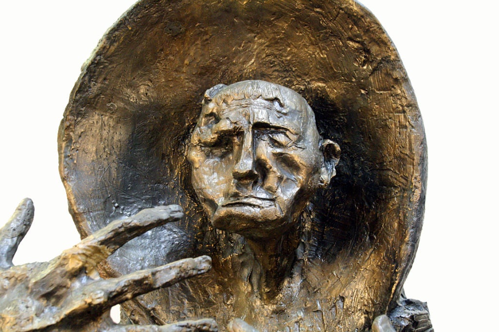 A Monumental Bronze Sculpture by Pablo Serrano, Spanish, b. 1908 1