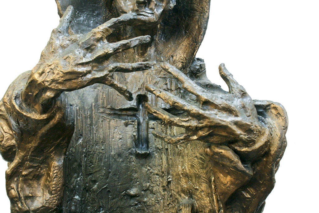 A Monumental Bronze Sculpture by Pablo Serrano, Spanish, b. 1908 2
