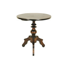 A French Louis Philippe Mixed Woods Center Table
