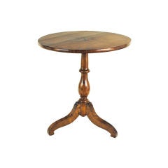 A French Late Neoclassical Ashwood Center Table