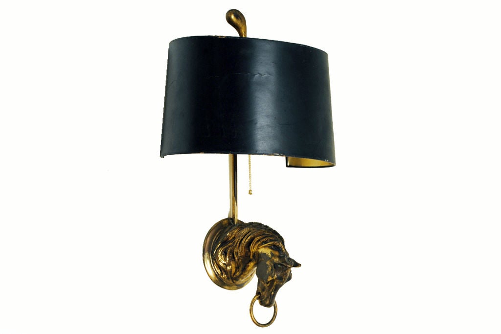 A Pair of English Regency Style Cast Bronze Wall Sconces at 1stdibs