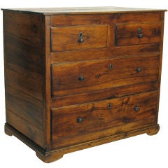 An Early Neoclassical Portuguese Rosewood 4-Drawer Commode