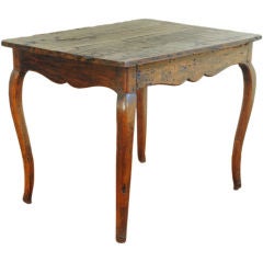 A French Louis XV Walnut Side Table