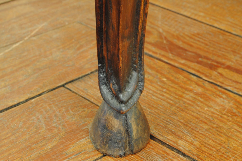 French Louis XV Cherrywood Three Drawer Console Table 2