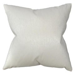 Shiny Silver Pillow