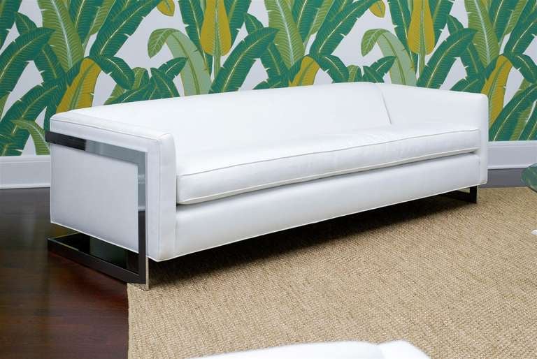 Chrome Frame Sofa