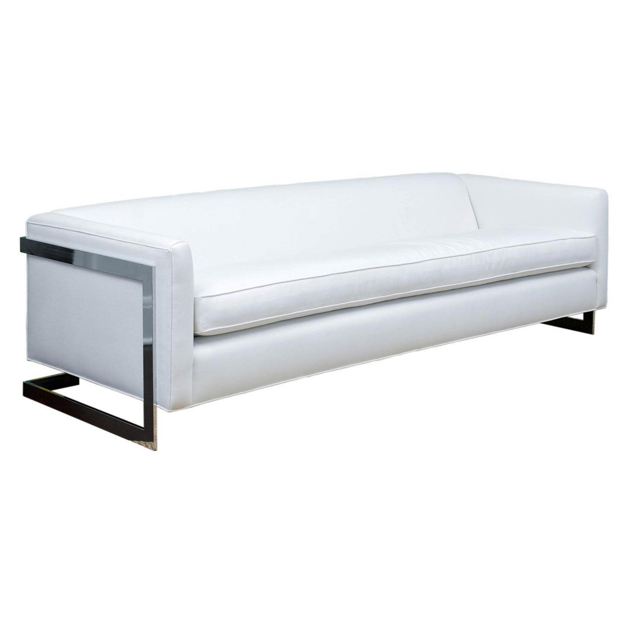Chrome Frame Sofa For Sale