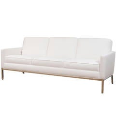 Clean-Lined Sofa