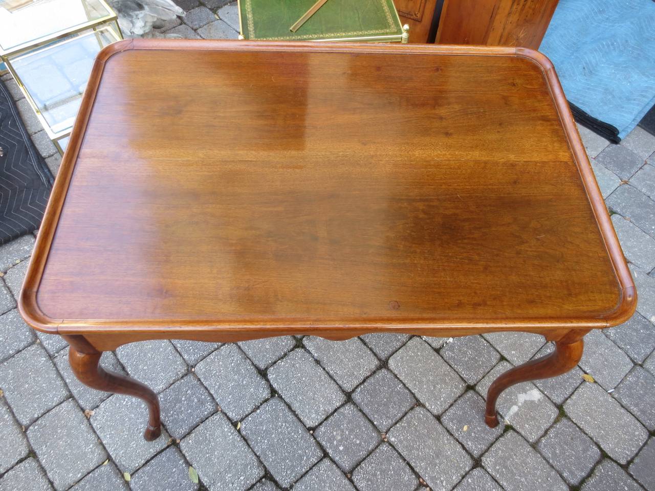 18th-19th century French Fruitwood table.