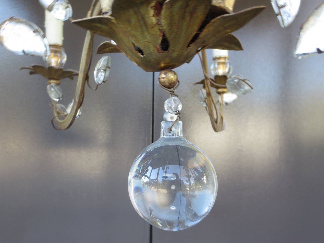 Lustre de la Maison Bagues:: circa 1950s 2