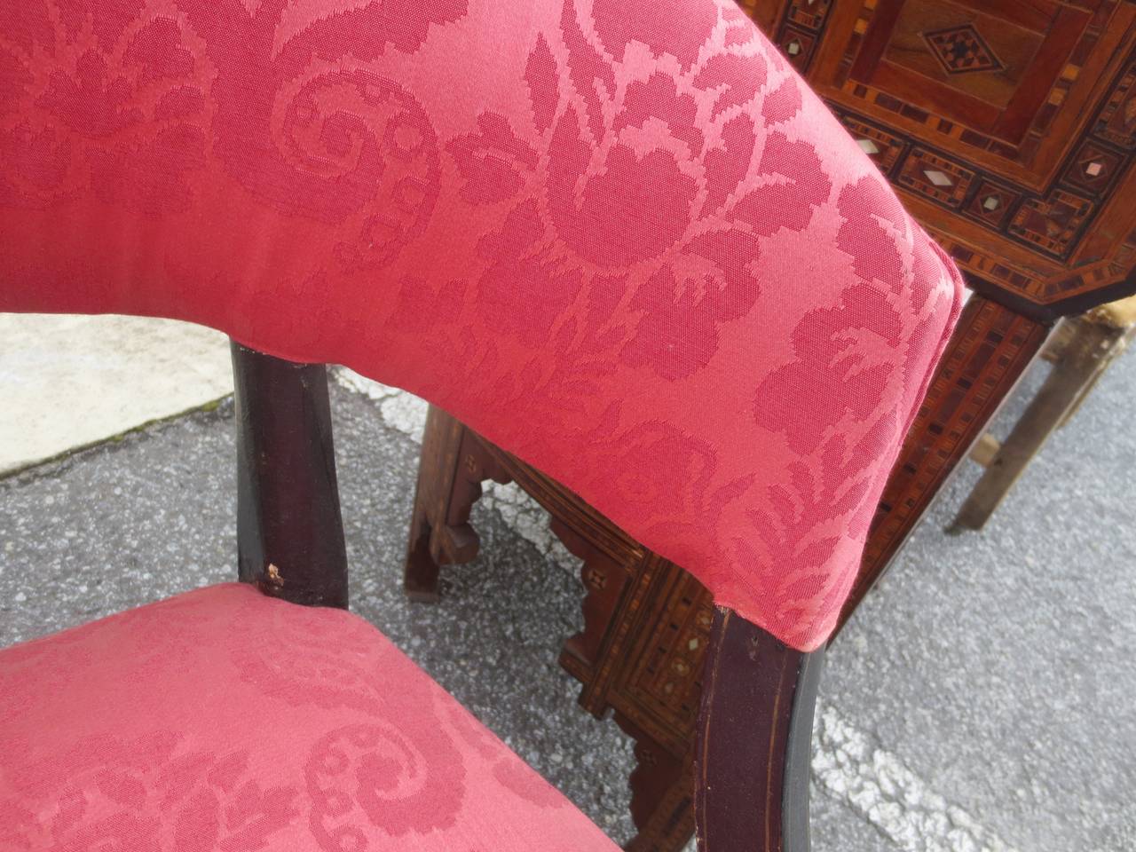 Pair of 19th Century Regency Style Side Chairs 1