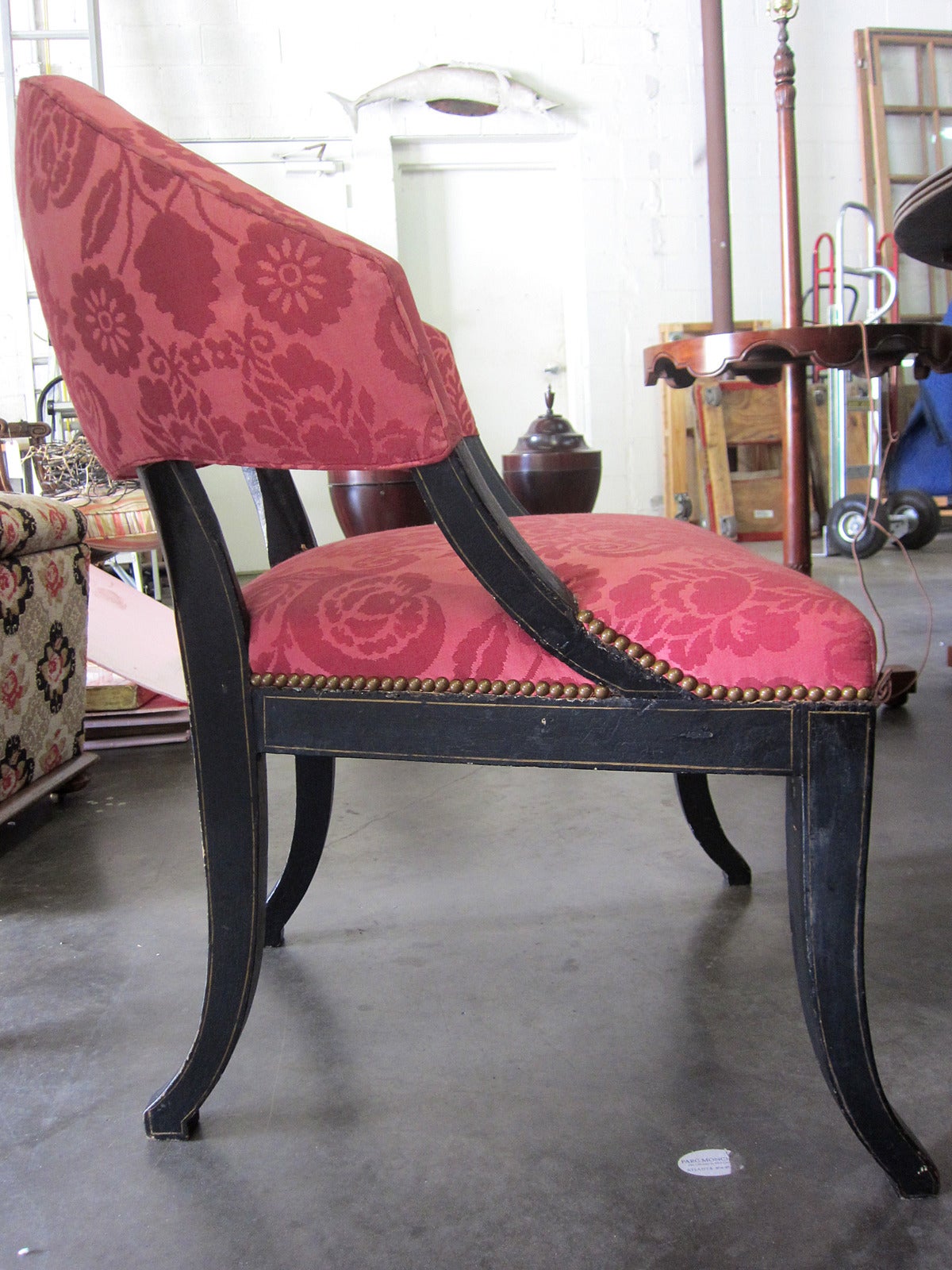 Pair of 19th Century Regency Style Side Chairs 3