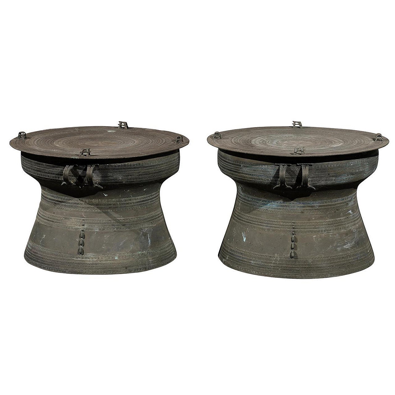 Pair of 20th Century Rain Barrels