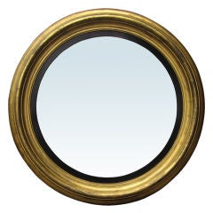 19thC English Convex Mirror