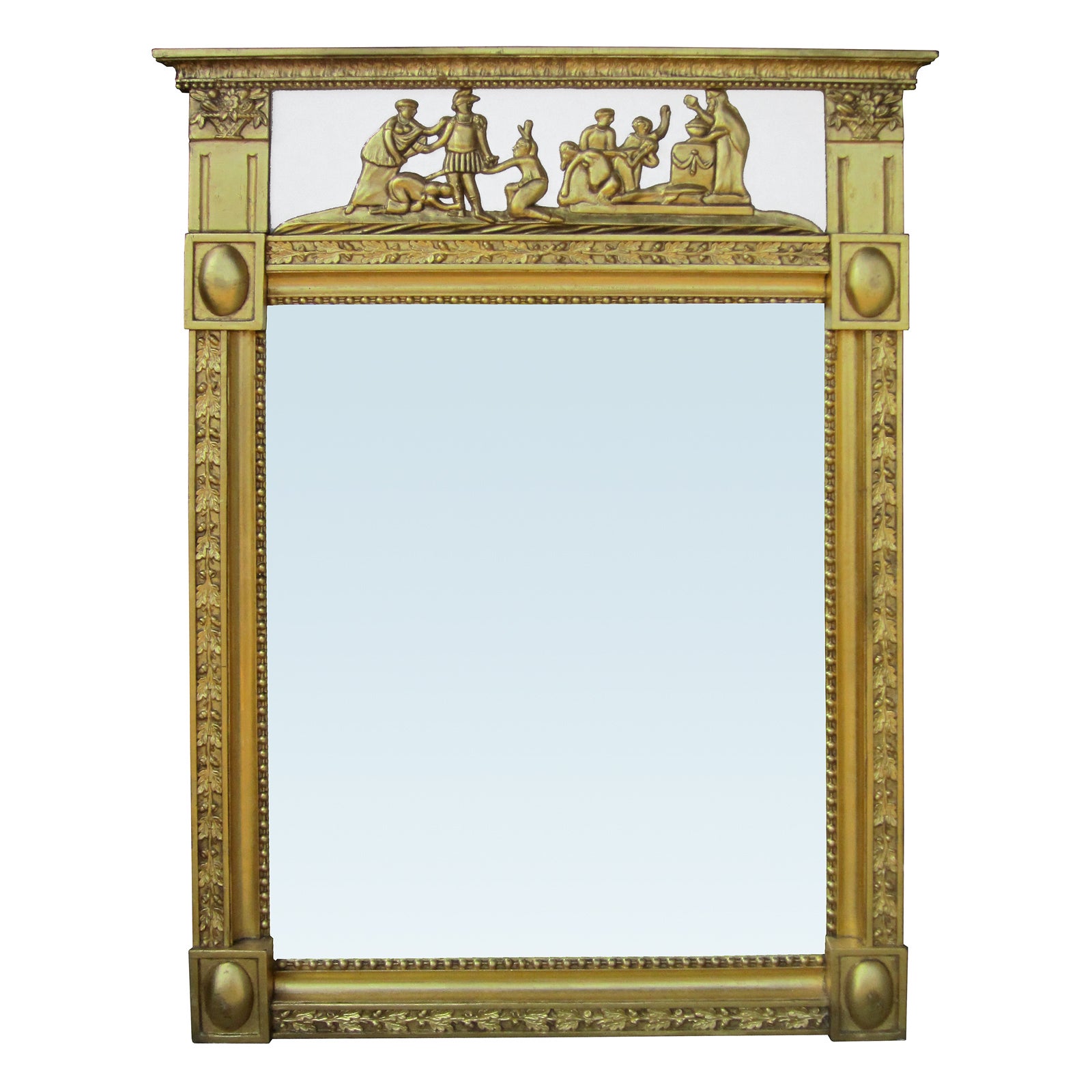 English Regency Gilded Mirror, circa 1820-1840 For Sale