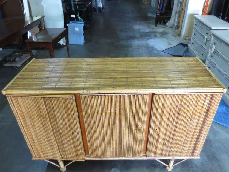 Circa 1950 Reed Buffet Purchased in France In Good Condition In Atlanta, GA