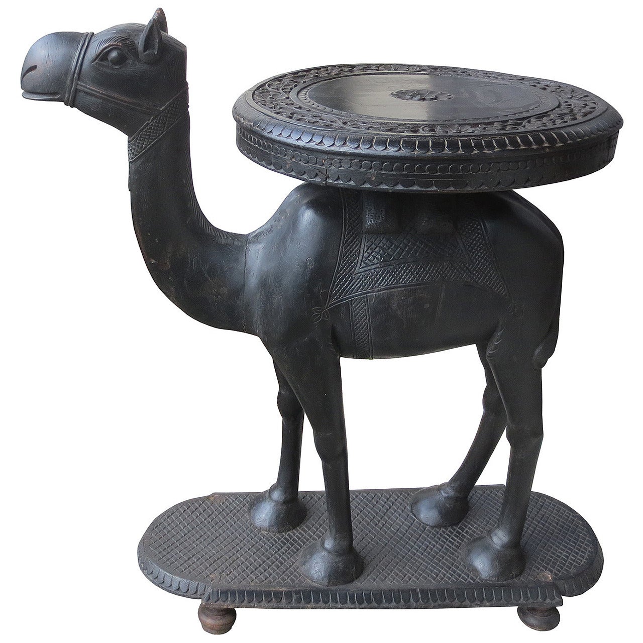 20th Century Anglo-Indian Camel Table
