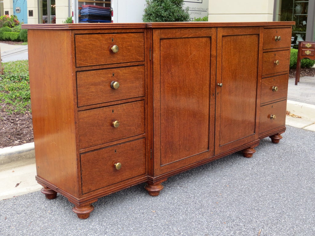 19thc English Georgian Style Mahogany Server